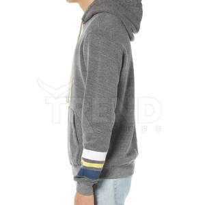 Nueva Sudadera con capucha de invierno del fabricante profesional poliéster grueso de alta calidad con bolsillo de patrón de impresión sólida al por mayor - Product Image 4