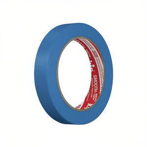 KIP-<b>PU</b> 12 Smooth Blue Crepe Tape 3508 SMOOTH-TEC 50 m Length 18 mm Width for Office Use - Product Image 3