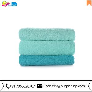 Juego de toallas de baño de alta calidad de proveedor indio, juego de toallas de baño de secado rápido superabsorbente con logotipo personalizado - Product Image 5