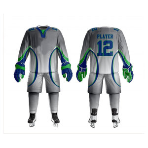 Collection Pakistan Nouveau Design Respirant Anti-UV Séchage Rapide Uniforme de Hockey sur Glace Service OEM Couleurs et Tailles Personnalisées - Product Image 3