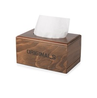 Boîte cadeau en papier de soie d'emballage Boîte à mouchoirs en bois de qualité supérieure Taille biodégradable pour chambre à coucher Salon et chambre d'amis