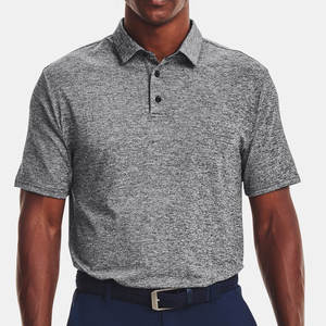 Polos de manga corta de algodón 100% para hombre y mujer, polos de golf con estampado sólido de ajuste regular - Product Image 1