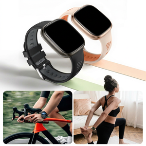 Montre connectée Sower HT31 1,72 pouces, design carré, étanche IP67, écran tactile, tracker d'activité pour homme et femme, bracelet de sport pour activités de plein air - Product Image 5
