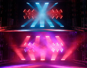 Đèn Pha Di Chuyển Lưỡi Dao Ánh Xạ Điểm Ảnh Ma Thuật <span class=keywords><strong>LED</strong></span> 7X15W 4 Trong 1 RGBW Với Ống Kính Tiên Tiến Cho Sự Kiện Dj Sàn Nhảy Sân Khấu - Product Image 6