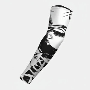 Manga Deportiva Dinámica con Ajuste Anatómico, Compresión, Contención Muscular, Protección UV, para Correr, Ciclismo, Baloncesto - Product Image 1