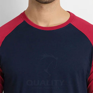 เสื้อยืดผ้าฝ้าย100% ผู้ชายสวมใส่สบายระบายอากาศได้ดีทำจากโรงงาน - Product Image 6
