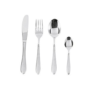 Luxury Tableware <b>Set</b> Polished Brass Sleek Handle Corrosion Resistant Cutlery Flatware Available Wholesale Price Mirrored Steel - Product Image 2