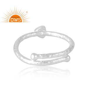 Anillo de piedras preciosas de Aguamarina Natural de Plata de Ley 925, joyería personalizada para mujer, regalo para ella - Product Image 2