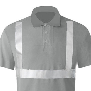Camisa de Trabajo de Alta Visibilidad para Hombre, 190g, Algodón Puro, Reflectante, Ropa de Trabajo Duradera y Cómoda - Product Image 2