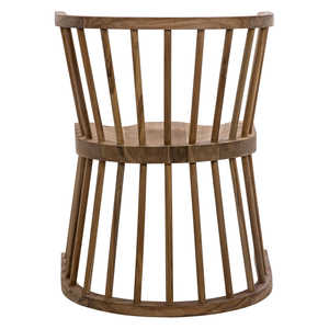 Silla de comedor de lujo moderna con respaldo curvo de madera maciza de diseño minimalista retro para uso doméstico y de restaurante de hotel - Product Image 6