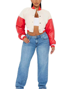 Ventes en gros d'usine, fournisseur de vestes de survêtement en toile de laine personnalisées de haute qualité pour femmes, avec broderie, vestes respirantes - Product Image 5