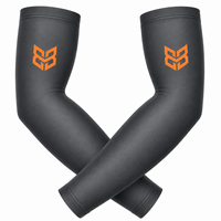 Manchons de compression unisexes pour bras, protection thermique, design personnalisé, impression numérique, anti-UV, séchage rapide, respirant, en Spandex/Polyester