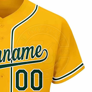 Los uniformes de béisbol más populares Diseña tu propio logotipo Uniformes de béisbol Material sólido Uniformes de béisbol para hombres - Product Image 5