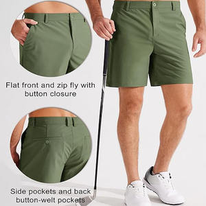 กางเกงขาสั้นผ้าชิโนสำหรับผู้ชายกางเกงขาสั้นผ้าชิโนลำลองสีพื้นโลโก้ออกแบบได้ตามต้องการ - Product Image 5