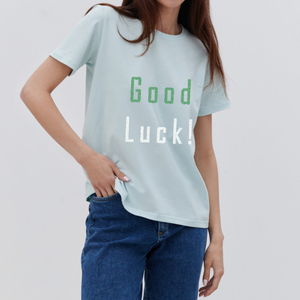 เสื้อยืดผ้าฝ้ายถักแขนสั้นสำหรับผู้หญิงเป็นมิตรกับสิ่งแวดล้อมพิมพ์ลายผลิตในบังคลาเทศ - Product Image 6