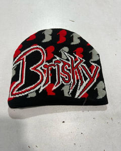 Imprimé personnalisable Y2K bonnets sans manchette hiver chaud respirant imperméable Jacquard tricoté unisexe adulte réglable bonnet - Product Image 2