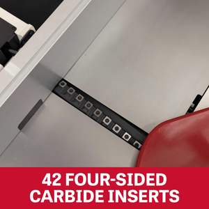 Raboteuse-Dégauchisseuse Industrielle 12 Pouces avec Tête de Coupe Hélicoïdale 3 CV 230V Monophasé Construction en Acier JPJ-12BHH - Product Image 5