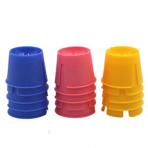 Piring <span class=keywords><strong>dappen</strong></span> sekali pakai pencampur gigi piring plastik warna-warni - Product Image 1