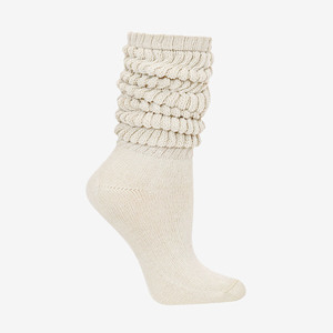 Calcetines holgados gruesos de punto personalizados para mujer, algodón suave, cálido, moda de invierno, estilo Vintage, ODM, fabricación de Vietnam, proveedor caliente - Product Image 2