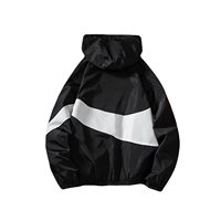 Nouveau design Veste de pluie à capuche imperméable et légère Imperméable coupe-vent de randonnée en plein air pour hommes Vente en gros Commandes personnalisées
