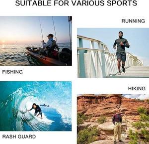 RTS เสื้อฮู้ดสำหรับตกปลาแขนยาวปรับแต่งได้ใส่สบายแห้งเร็วและระบายอากาศได้ดีเสื้อผ้าสำหรับผู้ใหญ่ขนาดพิเศษ50 + - Product Image 5