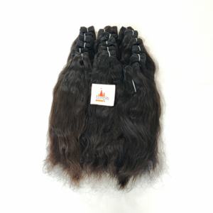 100% Extensiones de cabello Remy de templo indio sin procesar Trenzado Raw Doble trama Máquina de ondas profundas Procesamiento Ninguno - Product Image 2