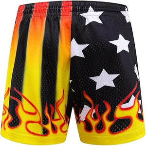 Pantalones cortos de rugby para hombre con logotipo personalizado directo de fábrica al por mayor diseño novedad con bolsillos fabricados por SHUKRANA SPORTS servicio OEM - Product Image 5
