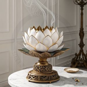 Quemador de incienso de acero inoxidable Natural 100% ecológico árabe de lujo elegante soporte Bakhoor para decoración de Ramadán celebraciones Eid - Product Image 4