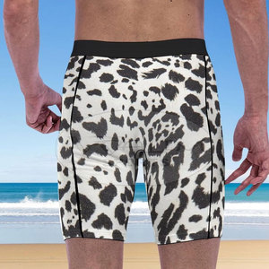 Short de compression décontracté de style unique pour homme avec taille élastique Vente en gros Type de fermeture par sublimation - Product Image 6