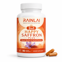 Compléments alimentaires OEM Happy Saffron 90 capsules – Marque privée – Meilleures ventes