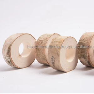 Anneau de serviette en bois de qualité supérieure, best-seller, fait à la main, décoration de table de ferme pour la maison, utilisation en cuisine - Product Image 4