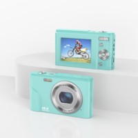 Kamera Digital Profesional Point Shoot 48MP HD Video 1080p Zoom Optik 16x Layar 2.4" OEM Tipe-C USB Stabilisasi Gambar