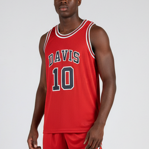 Uniforme de Baloncesto Personalizado de la Mejor Calidad para Hombre, Talla Grande, Transpirable, Impresión por Sublimación, Bordado, Conjuntos Termosellados, Chaleco 100% - Product Image 1