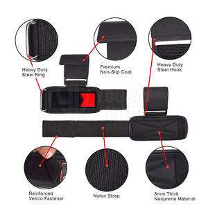 ตะขอยกน้ำหนักสำหรับออกกำลังกายฟิตเนสตะขอยกน้ำหนักแบบปรับแต่งได้ - Product Image 5