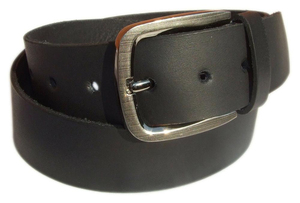 Ceinture Formelle en Cuir Véritable Tendance pour Hommes Boucle en Alliage Marque GENTS GARB pour Pantalon Jean - Product Image 2