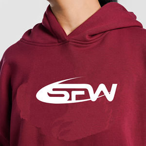 Vente en gros Pull surdimensionné Sweatshirts courts en coton Vestes polaires Streetwear à capuche pour femmes Sweats à capuche pour hommes - Product Image 6