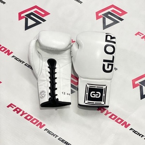 ถุงมือชกมวย Fairtex X Glory รุ่นลิมิเต็ดอิดิชั่น คุณภาพสูงสุด หนังแท้ 100% แบบผูกเชือก สำหรับฝึกซ้อม - Product Image 3