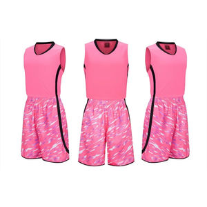 Nouveau 2025 maillot de basket-ball réversible personnalisable pour hommes grande taille conception d'uniformes respirants pour adultes - Product Image 5