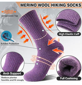 Chaussettes de cheville pour hommes, chaudes et confortables, conçues pour l'hiver, tissu doux et respirant, offrant une élasticité et un confort tout au long de la journée, séchage rapide - Product Image 3