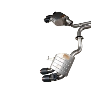 Tubo de Escape de Alta Calidad Compatible con Porsche Macan 2.0T CGW, Sección Media y Trasera, Válvulas Dobles Controladas Electrónicamente - Product Image 4