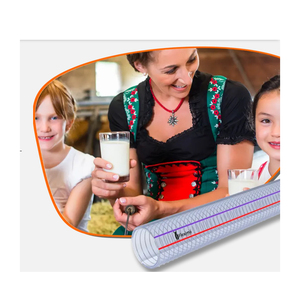 Trade Assurance Flexible PVC fil d'acier tuyau haute pression résistant aux hautes températures écologique de qualité alimentaire pour les citernes à lait - Product Image 5