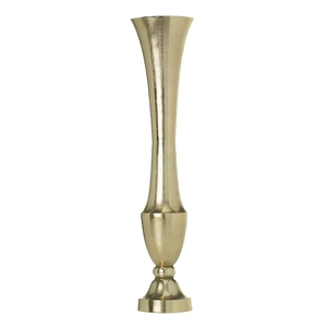 Florero de urna de flores Florero de mesa hecho a mano creativo Florero de aluminio Royal Home Living para la venta - Product Image 3