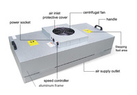 Unité de filtre à air FFU en acier inoxydable avec filtre HEPA pour plafond de salle blanche