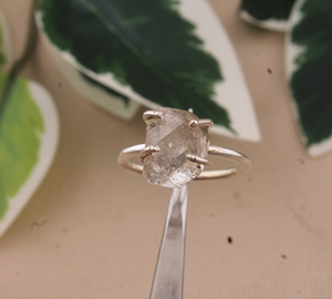 Wholesale 925 Sterling <b>Silver</b> Classic <b>Ring</b> with Natural Raw Agate Gemstone Wedding & Party <b>Statement</b> Jewelry for Unisex - Product Image 3