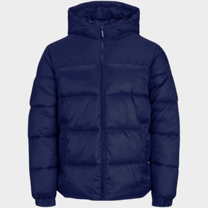 Abrigo de algodón de invierno informal para hombre con relleno de lana, decoración estampada, nuevas técnicas para deportes - Product Image 4