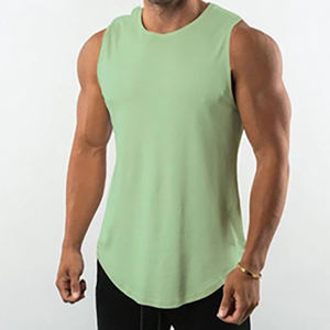 High Quality <b>Mens</b> Gym Vest <b>Top</b> <b>Mens</b> Gym <b>tank</b> <b>Top</b> Custom logo Muscle Fit Ribbed Vests Ribbed Vest <b>Men</b> - Product Image 6