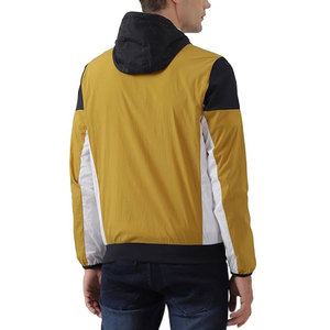 Vestes pour hommes à col montant et blocs de couleur, style urbain, respirantes, imperméables, avec logo frontal - Prix de gros - Product Image 2