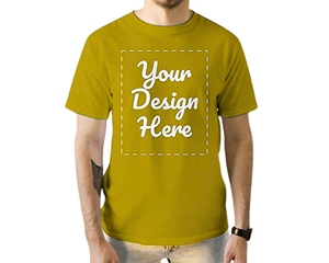 Camiseta gris de corte regular para hombre, diseño de letras con impresión personalizada, cuello redondo, manga corta, OEM, ODM, calidad premium - Product Image 3