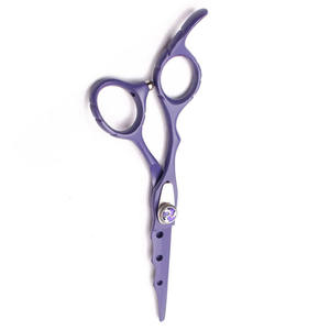 Tijeras de corte de pelo de peluquero de la mejor calidad, tijeras de acero inoxidable para peluquería con reposapiés fijo y tornillo - Product Image 5