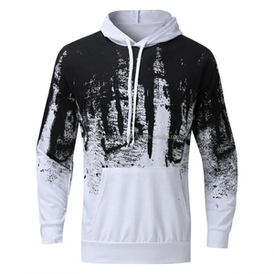 Pantalones de chándal informales con estampado de soplo y logotipo personalizado, traje para correr, pantalones de chándal, sudaderas con capucha, ropa deportiva transpirable de secado rápido de dos piezas - Product Image 3